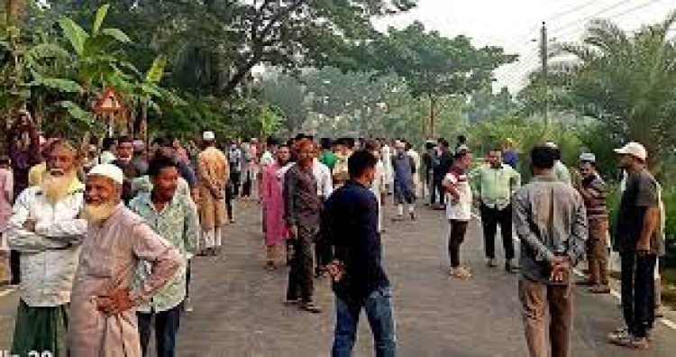 বগুড়া-রংপুর মহাসড়ক অবরোধ, পুলিশের সঙ্গে সংঘর্ষ