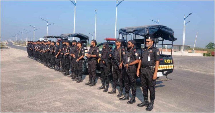 সারা দেশে র্যাবের ৪৬০ টহল টিম মোতায়েন