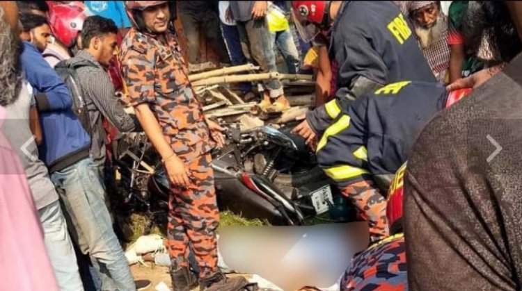 পরীক্ষা দিতে যাওয়ার সময় সড়কে প্রাণ গেল শিক্ষার্থীর, আহত ২