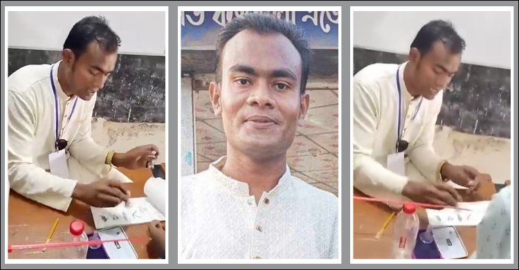ব্যালট বইয়ে নৌকায় অনবরত সিল মারার ভিডিও ভাইরাল