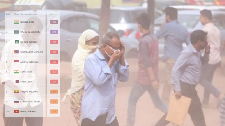 আজ ঢাকার বাতাস প্রায় এক মাসের মধ্যে সবচেয়ে দূষিত