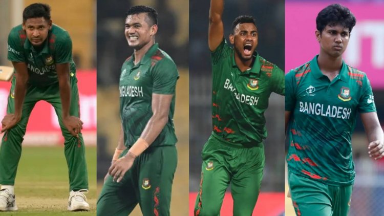 পেস বোলারদের তালিকায় তলানিতে বাংলাদেশ