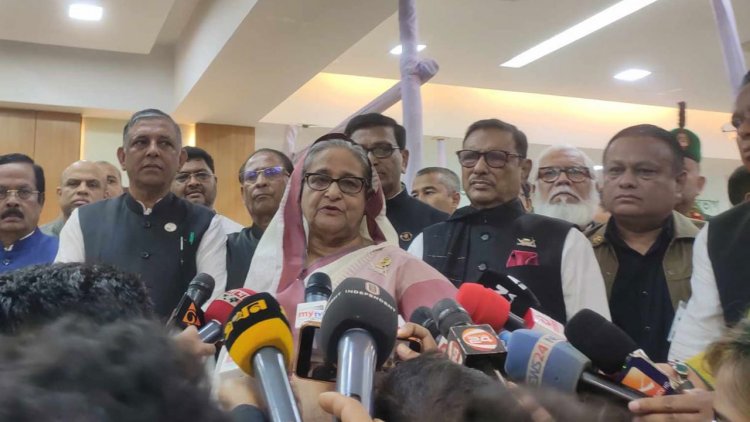 যারা দল হিসেবে সুসংগঠিত নয় তারা নির্বাচন বানচালের চেষ্টা করছে: প্রধানমন্ত্রী