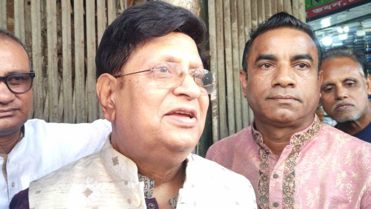 মনোনয়নপত্র জমা দিতে আ.লীগ কার্যালয়ে পররাষ্ট্রমন্ত্রী