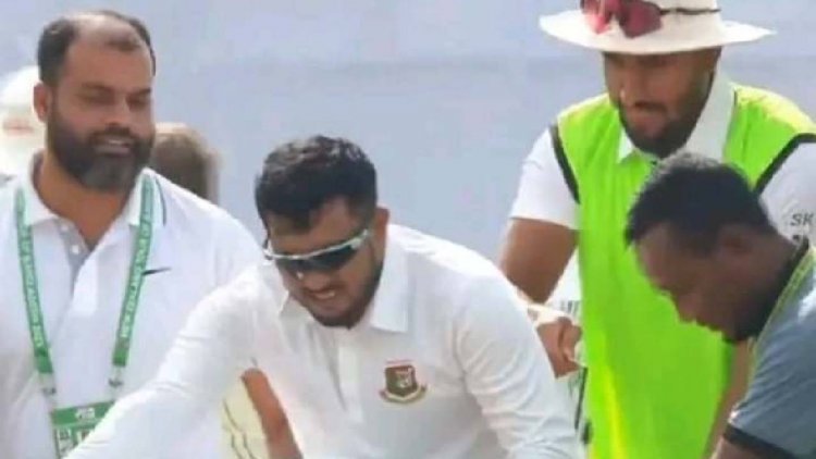 আঘাত পেয়ে মাঠ ছাড়লেন জাকির