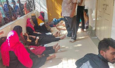 ভূমিকম্পে হুড়োহুড়িতে নামতে গিয়ে ৭৬ পোশাক শ্রমিক হাসপাতালে