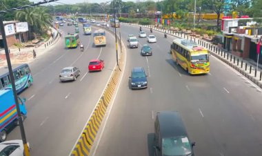বিমানবন্দর গোলচত্বর এলাকায় পিকআপের ধাক্কায় ব্যবসায়ীর মৃত্যু