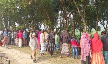 আমগাছে ঝুলছিল ব্যবসায়ীর হাত-পা বাঁধা মরদেহ