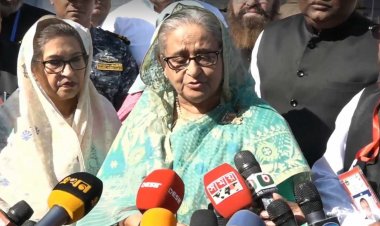 যারা অগ্নিসন্ত্রাস করছে, তাদের ক্ষমা নেই : প্রধানমন্ত্রী