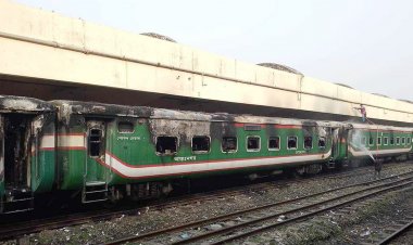 ট্রেনে আগুন দেওয়া জড়িতদের নাম পাওয়া গেছে : ডিবি প্রধান হারুন