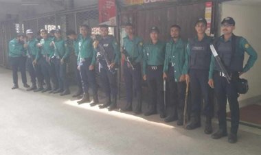 নয়াপল্টন কার্যালয়ের সামনে আবারও পুলিশ মোতায়েন