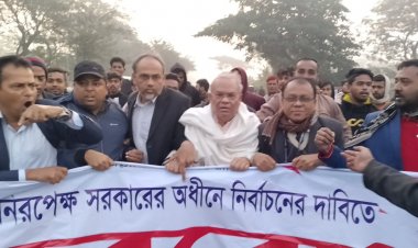 দেশের জনগণ তামাশার নির্বাচন হতে দিবে না : রিজভী