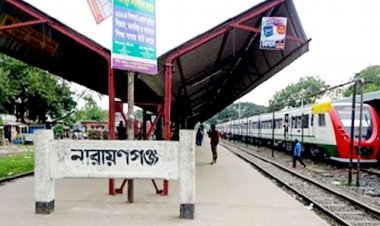 নারায়ণগঞ্জে রেললাইনে বোমা বিস্ফোরণের চেষ্টা, গ্রেপ্তার ৩