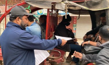 রাজধানীর বিভিন্ন স্পটে ঢাকা মহানগরী উত্তর জামায়াতের গণসংযোগ ও লিফলেট বিতরণ