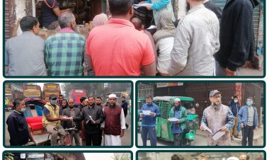 ঢাকা মহানগরী উত্তর জামায়াতের বিভিন্ন স্পটে গণসংযোগ ও লিফলেট বিতরণ