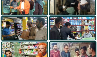 ঢাকা মহানগরী উত্তরের  বিভিন্ন স্পটে জামায়াতের গণসংযোগ ও লিফলেট বিতরণ