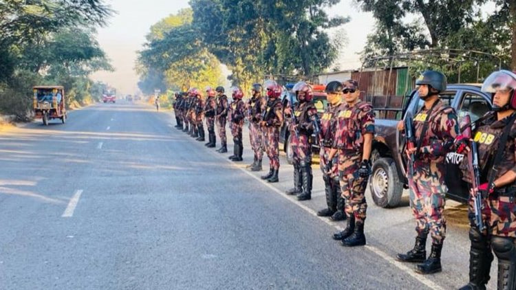 সারা দেশে ১৬২ প্লাটুন বিজিবি মোতায়েন