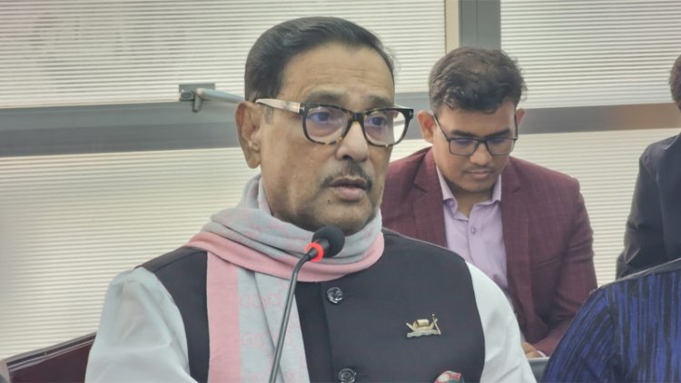 ট্রেনে নাশকতা নির্বাচন বন্ধের ষড়যন্ত্র: ওবায়দুল কাদের