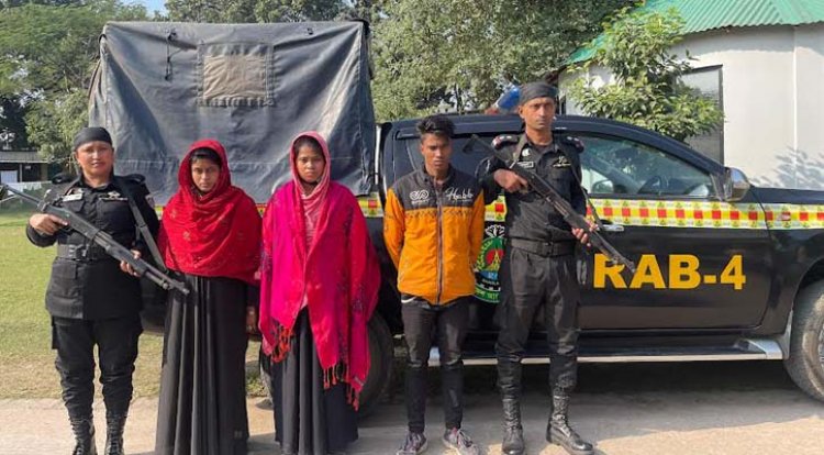 আশুলিয়ায় ফেনসিডিলসহ গ্রেপ্তার ৪