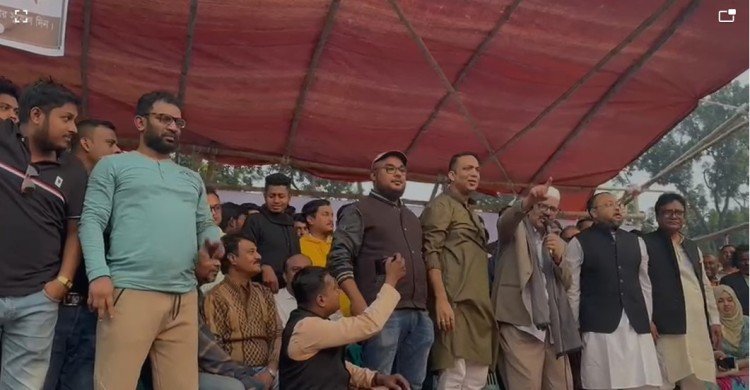 টাঙ্গাইল-৭ আসনে স্বতন্ত্র প্রার্থী মন্টুর প্রচারণায় জনতার ঢল