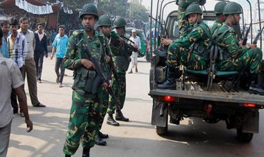 নির্বাচনের মাঠে সশস্ত্র বাহিনী