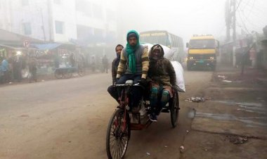 তীব্র শীতে বিপর্যস্ত পঞ্চগড়