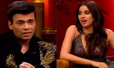 করণ জোহর ব্যঙ্গ করলেন জাহ্নবীকে