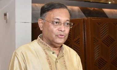 নির্বাচন প্রতিহত করতে বিএনপির ঘোষণা জনগণ প্রত্যাখ্যান করেছে :হাছান মাহমুদ