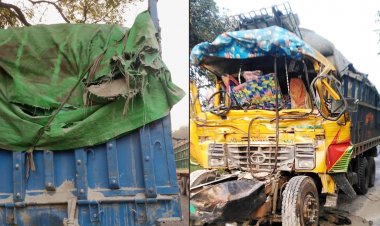 ট্রাকের পেছনে আরেক ট্রাকের ধাক্কা, নিহত ২