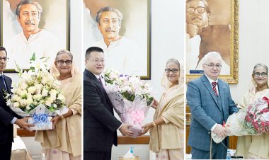 শেখ হাসিনাকে ভারত-চীন-রাশিয়াসহ বিভিন্ন দেশের অভিনন্দন