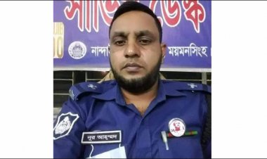 নান্দাইলে মাইক্রোবাস-মোটরসাইকেল সংঘর্ষে পুলিশের এএসআই নিহত