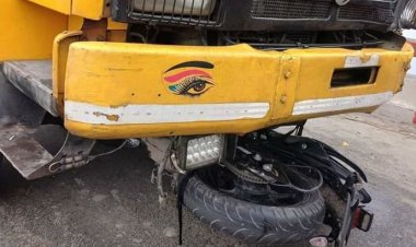 ট্রাক-মোটরসাইকেল সংঘর্ষে ২ কলেজছাত্র নিহত  