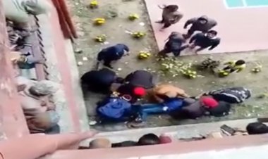 আদালতের বারান্দায় ধস্তাধস্তি, ৩ তলা থেকে পড়ে গেলেন স্বামী-স্ত্রী