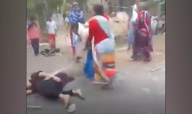 বাবাকে বাঁচাতে গিয়ে নির্যাতনের শিকার তরুণী, ভিডিও ভাইরাল