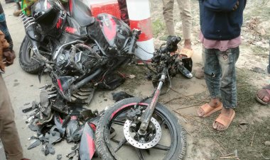 ঘন কুয়াশায় সড়কে প্রাণ গেল বাবা-ছেলের