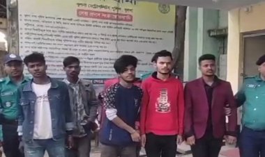 আদালত চত্বর থেকে কিশোর গ্যাংয়ের ৬ সদস্য আটক