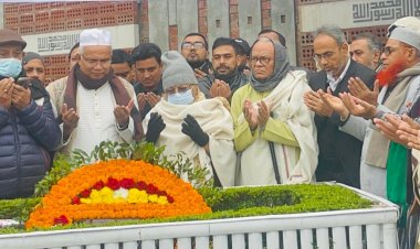 আরাফাত রহমান কোকোর কবর জিয়ারত করলেন বিএনপি নেতারা