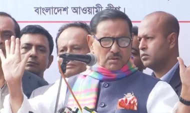 শীতার্তদের ডেকে এনে বক্তৃতা, ক্ষোভ ঝাড়লেন ওবায়দুল কাদের