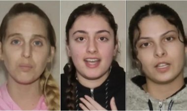 জিম্মি ৩ তরুণীর নতুন ভিডিও প্রকাশ করল হামাস