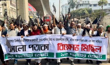 ভোট বর্জন করায় জনগণের ওপর দ্রব্যমূল্যের লাল ঘোড়া দাবড়ানো হচ্ছে: ১২ দলীয় জোট 