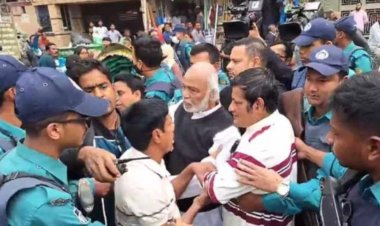 আটকের পর ছেড়ে দেওয়া হলো বিএনপি নেতা ড. মঈন খানকে