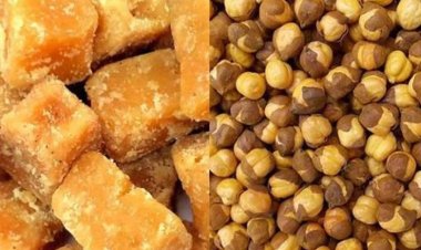 গুড় এবং ভাজা ছোলা একসাথে থাওয়ার উপকারিতা