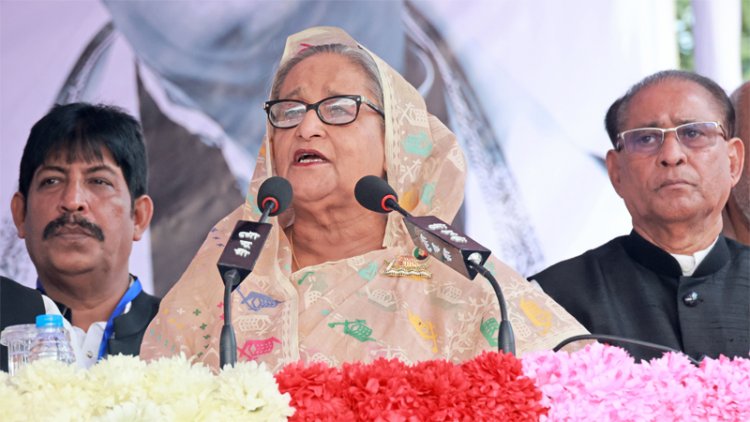 টাকা দিয়ে ফরিদপুরের মানুষকে কেউ কিনতে পারবে না: প্রধানমন্ত্রী