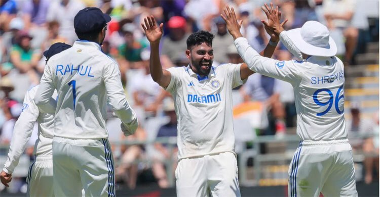 আগুন ঝরালেন সিরাজ, ৫৫ রানেই অলআউট দক্ষিণ আফ্রিকা