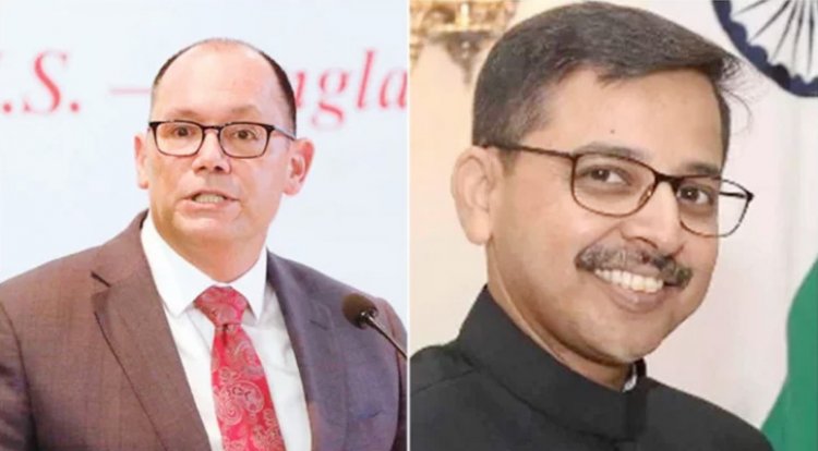 ইসির নির্বাচনী ব্রিফিংয়ে আসেননি পিটার হাস ও প্রণয় ভার্মা