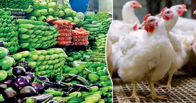 ফের বেড়েছে মুরগির দাম, ভরা মৌসুমেও চড়া সবজি