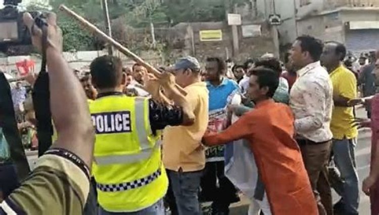 স্বতন্ত্র প্রার্থীর বিজয় মিছিলে বোমা হামলা, আহত ১০