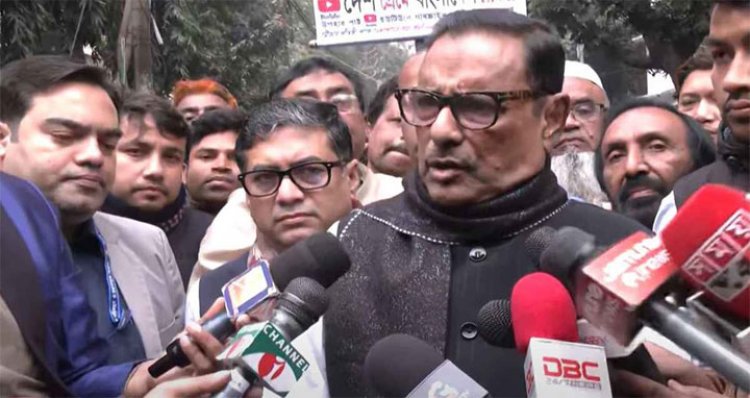 সরকারের সামনে রাজনৈতিক, অর্থনৈতিক ও কূটনৈতিক চ্যালেঞ্জ রয়েছে: ওবায়দুল কাদের