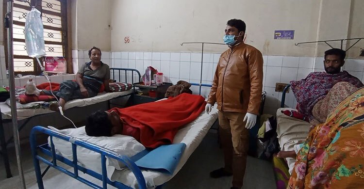 সাততলা ভবন থেকে পড়ে নির্মাণ শ্রমিকের মৃত্যু