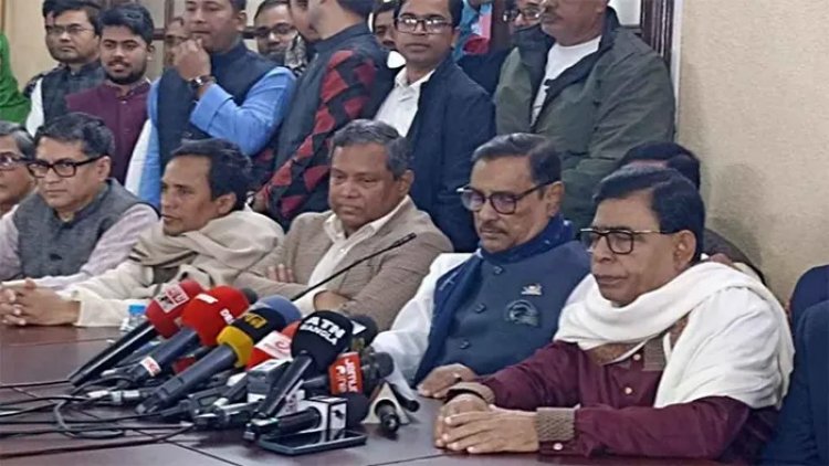 বিএনপি-জামায়াত বড় সহিংসতার প্রস্তুতি নিচ্ছে: ওবায়দুল কাদের